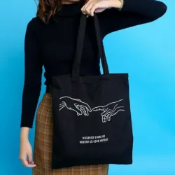Bolsa de Tela Negra