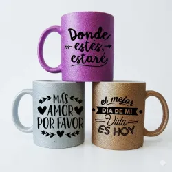 Jarras de Glitter