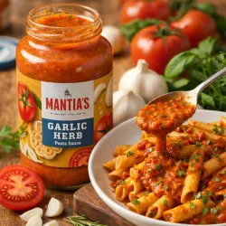 Salsa de tomate-ajo-hierbas
