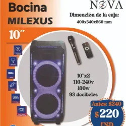 Bocina Milexus 10"