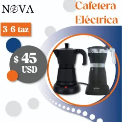 Cafetera Eléctrica 3-6 tazas