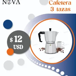 Cafeteras de 3 Tazas