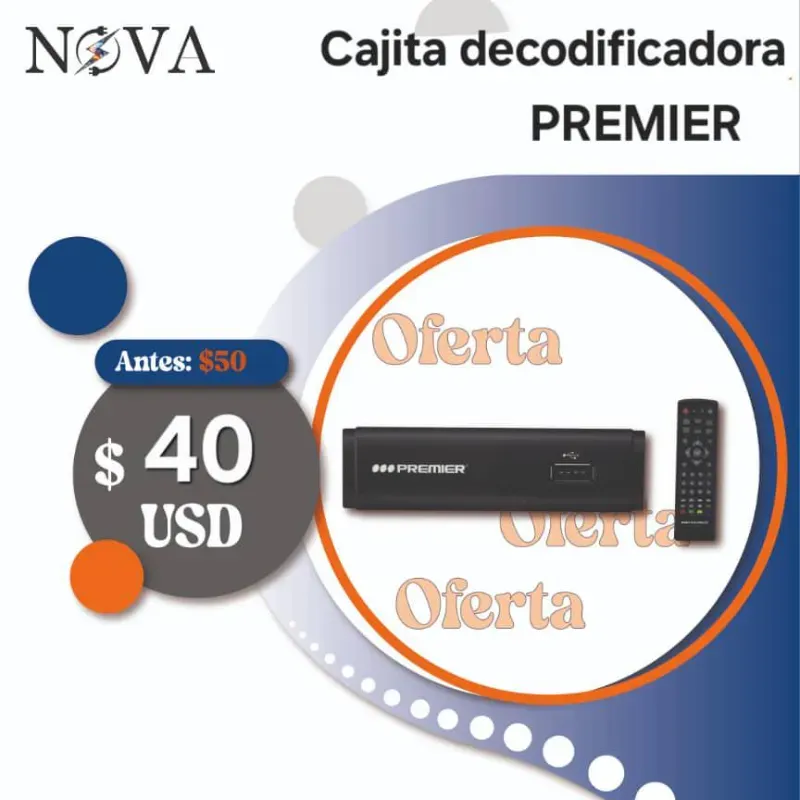 Cajita decodificadora Premier 