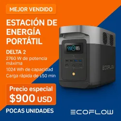 Estación de Energía Portátil EcoFlow DELTA 2 🔋