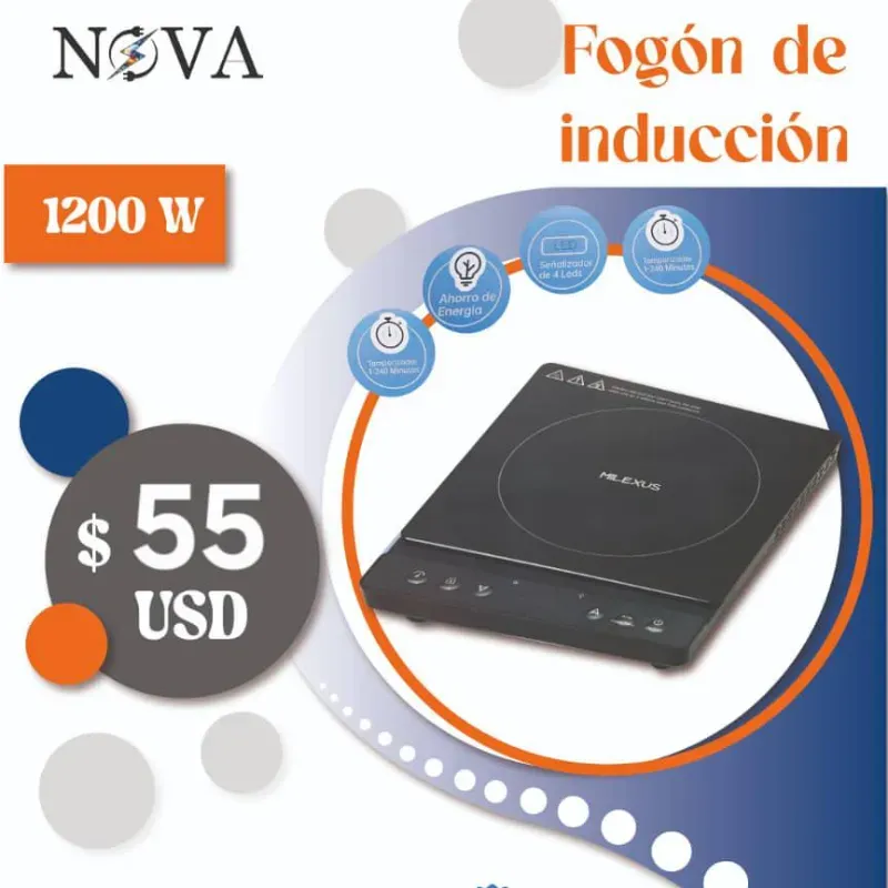 Fogón de Inducción Milexus