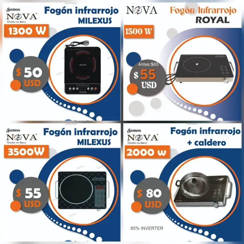 Fogones Infrarrojos 