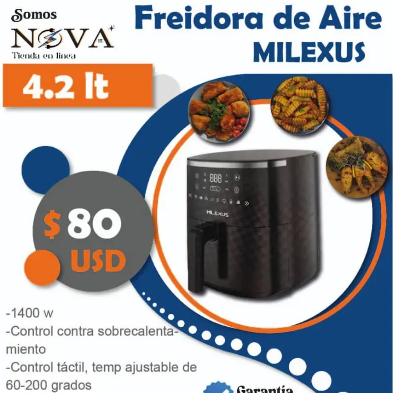 Freidora de Aire Milexus 4.2L
