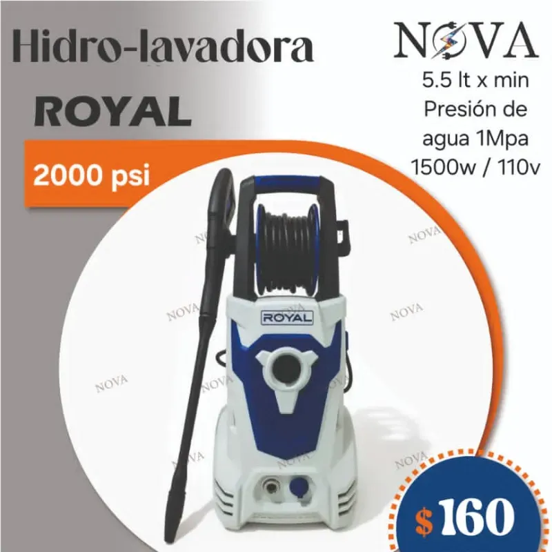 Hidro-Lavadora Royal de Alta presión 