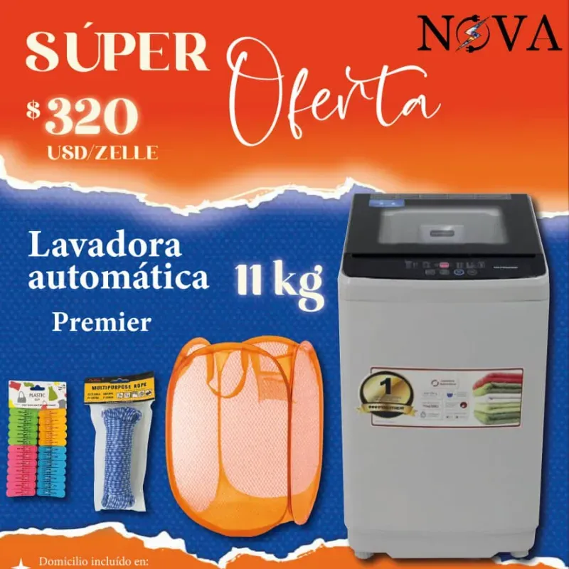 Lavadora Automática Premier 11kg
