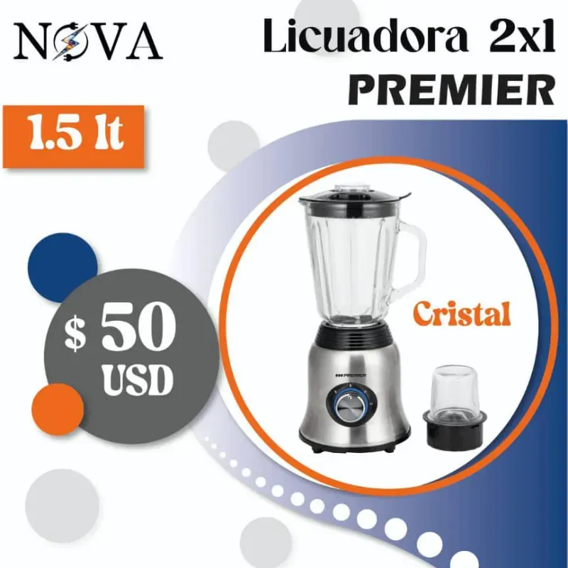 Licuadora Premier 1.5L