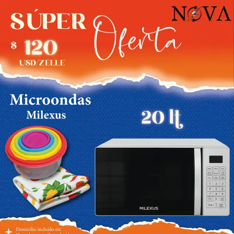 Microondas Milexus 20 L