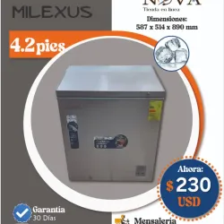 Nevera Milexus (4.2 pies)