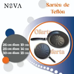 Sartenes de Teflón