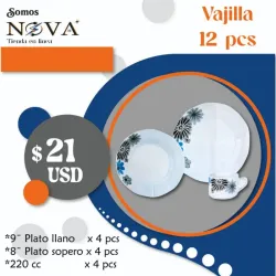 Set de Vajilla (12pcs)