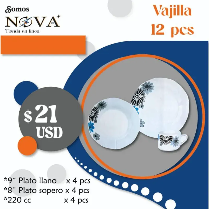 Set de Vajilla (12pcs)