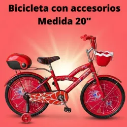 Bicicleta de Niño 20" 🔴