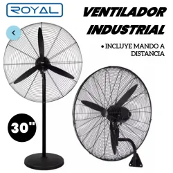Ventilador Industrial 30" (2 Bases)