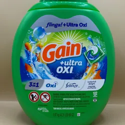 Cápsulas de Lavado Gain Ultra Oxi