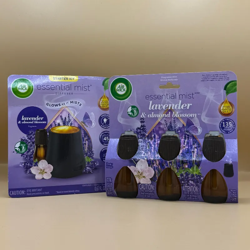 Difusor automático con repuestos Lavanda y Flor de Almendro