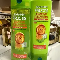 Garnier Fructis Grow Strong +Biotin -C