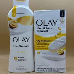 Gel de ducha + 6 jabones Olay