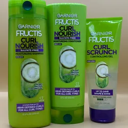 Set de 3 piezas Garnier Fructis Curl Nourish