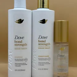 Set Dove Bond Strength con su aceite