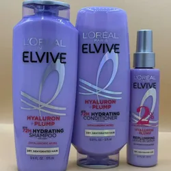Set L’Oréal Elvive Hyaluron Plump💜