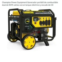 GENERADOR CHAMPIONS DUALFUEL 9375W
