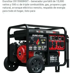 GENERADOR DUROSTAR TRIFUEL 13000W