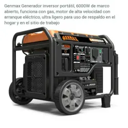 ​Generador Genmax Inverter 6000W