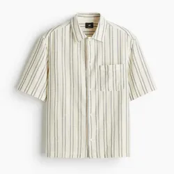 Camisa de rayas claras
