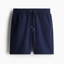 Short felpa azul marino