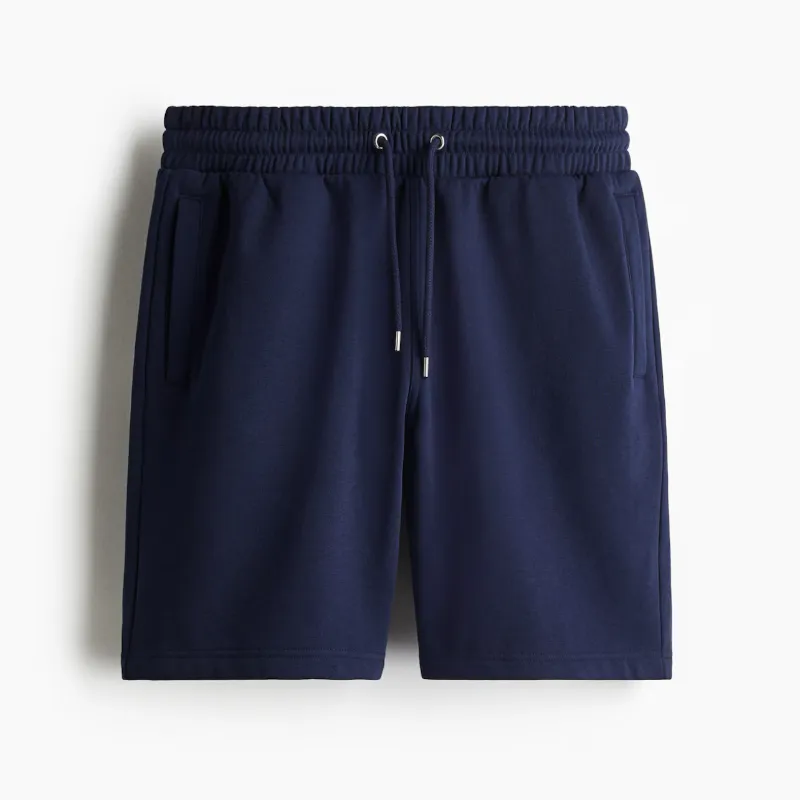Short felpa azul marino