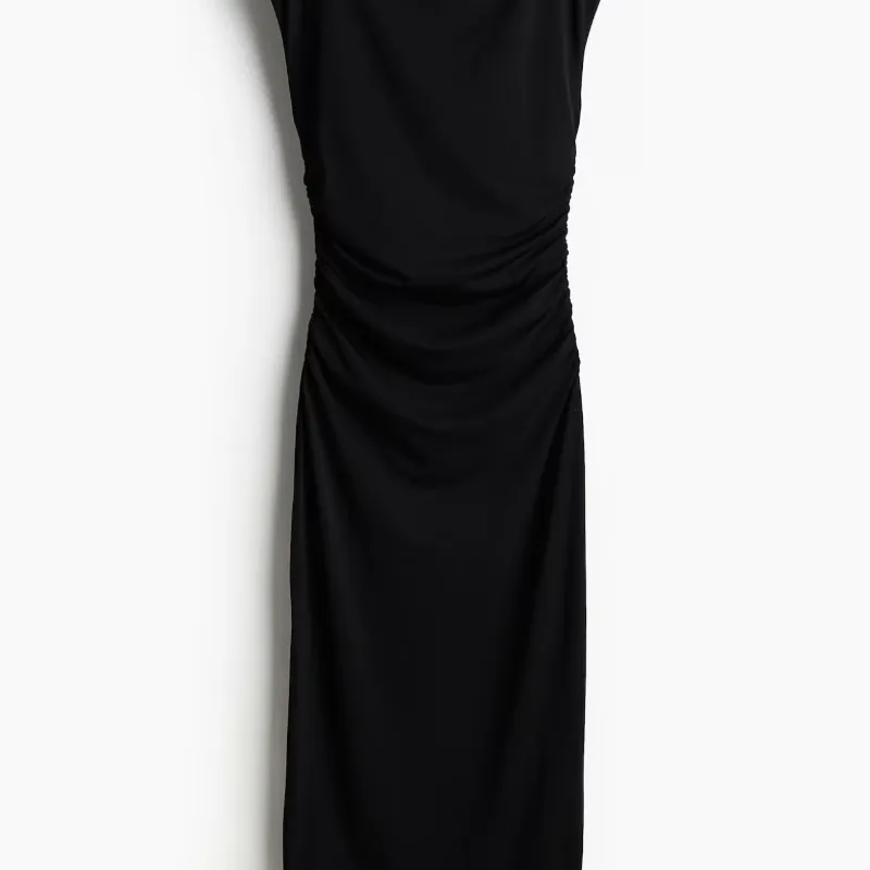 Vestido cuello redondo
