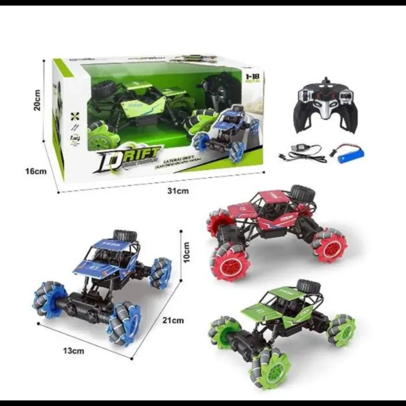 Carro RC Stunt Off-Road – 4x4 Todo Terreno