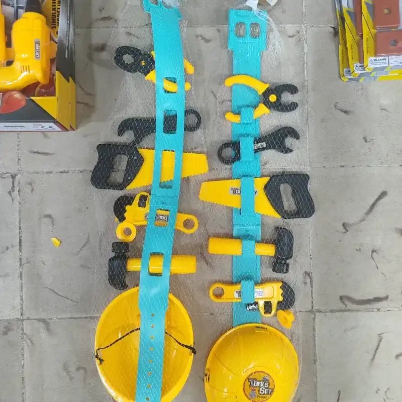 Cinturón de Herramientas y Casco 