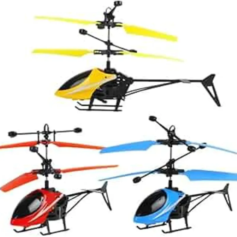 Helicóptero con sensores recargable 