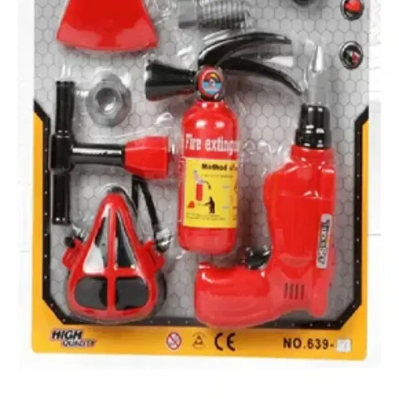 Herramientas De Bombero Juguete Para Niños