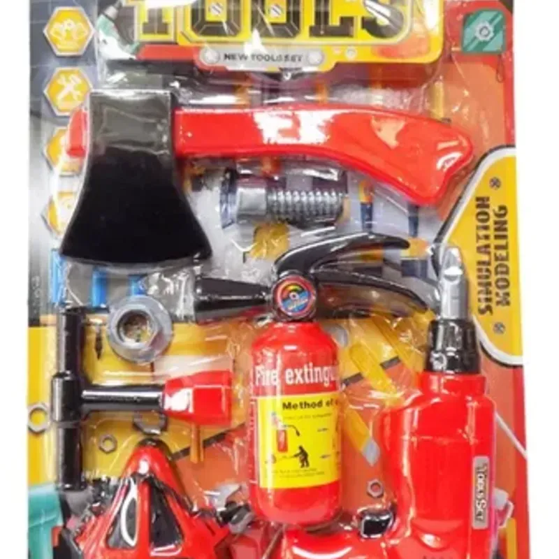 Herramientas De Bombero Juguete Para Niños