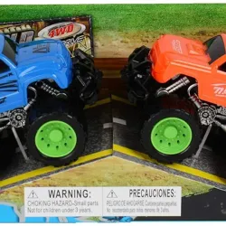 Juego de 2 camiones monster