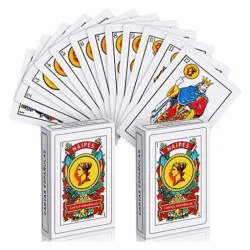 Juego de mesa cartas españolas, en caja
