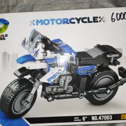 Moto de Carreras Azul (Blue Speed)