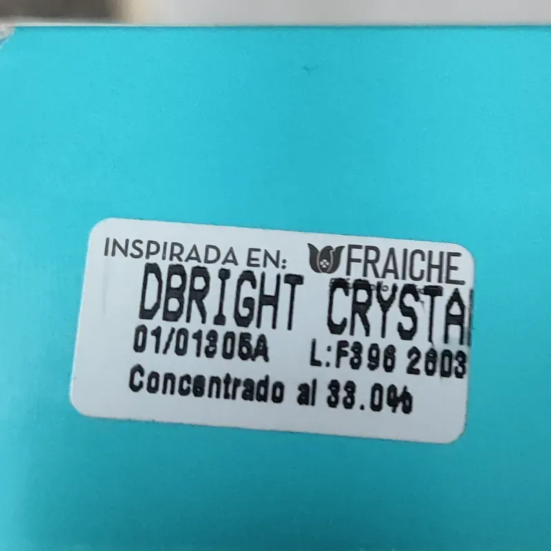 Perfume Para Dama Fraiche DBRIGHT CRYSTAL 