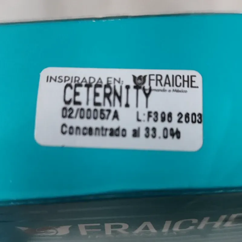 Perfume Para Hombre Fraiche CETERNITY 60 ML