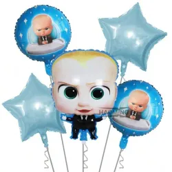 Set de globos metálicos Bebe Jefazo