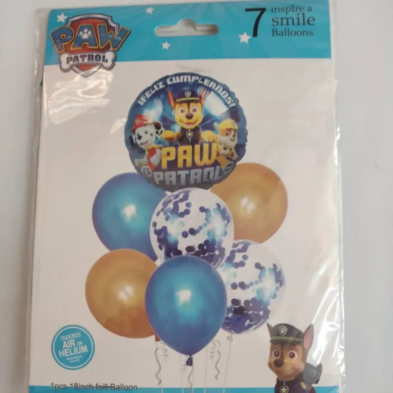 Set de globos Paw Patrol 