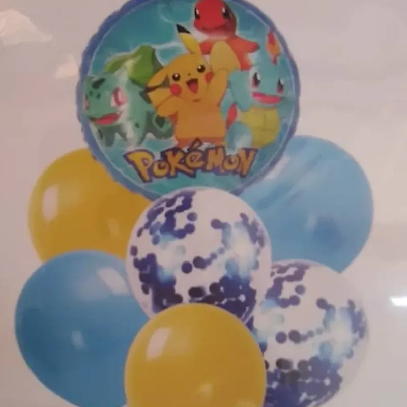 Set de globos Pokémon 