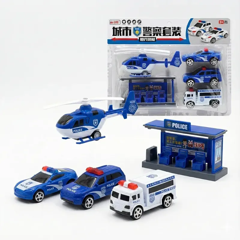 Set de Vehículos de Policía