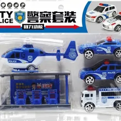 Set de Vehículos de Policía